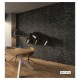PISO CUARCITA 34X50 NEGRA 1.21M2 DALTILE - Envío Gratuito
