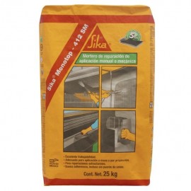 SIKA MONOTOP 412 SACO 25 KG - Envío Gratuito