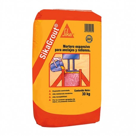 MORTERO SIKA GROUT 30 KG - Envío Gratuito