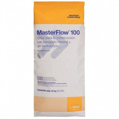 MASTERFLOW 100 SACO 25 KG - Envío Gratuito