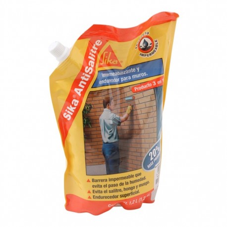 SIKA ANTISALITRE DOY PACK 1.2 LTS - Envío Gratuito