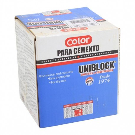 COLOR PARA CEMENTO AMARILLO OXIDO - Envío Gratuito