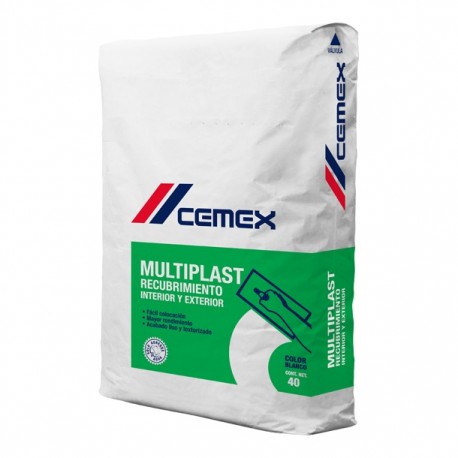 MULTIPLAST SACO 40 KG BLANCO - Envío Gratuito