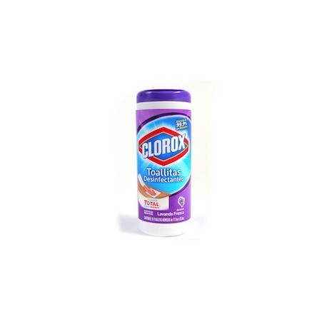 TOALLITAS DESINFECTANTES LAVANDA 35 PZAS - Envío Gratuito