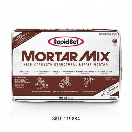 MORTAR MIX 55 LB - Envío Gratuito