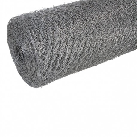 MALLA HEXAGONAL 1 X 25 M CALIBRE 22 - Envío Gratuito