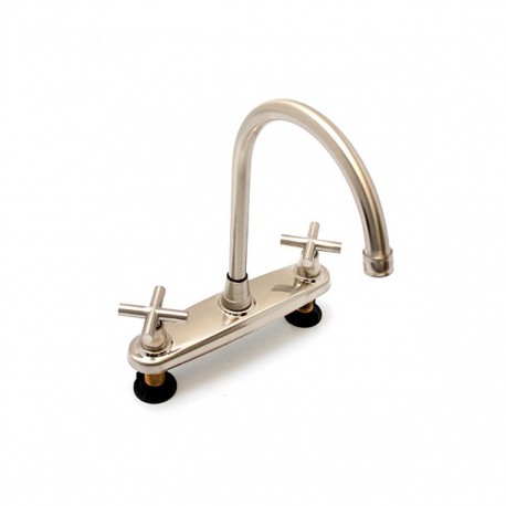 MEZCLADORA DE COCINA 8" CROMO - Envío Gratuito