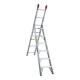 ESCALERA CONVERTIBLE ALUM T-II DE 13' - Envío Gratuito