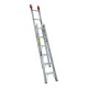 ESCALERA CONVERTIBLE ALUM T-II DE 13' - Envío Gratuito