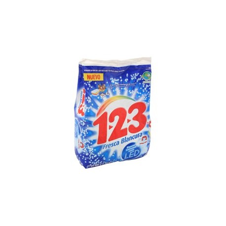 DETERGENTE 123 FRESCA BLANCURA 900 GR - Envío Gratuito