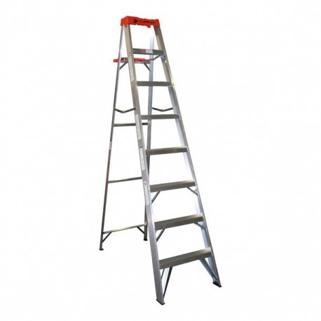 ESCALERA TIJERA ALUM T-II 8' DE 7 ESC - Envío Gratuito