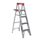 ESCALERA TIJERA ALUM T-III 5' DE 4 ESC - Envío Gratuito