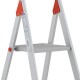 ESCALERA PLATAFORMA ALUM T-II 3' Y 3 ESC - Envío Gratuito