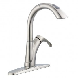 MEZCLADORA MONOMANDO GINGER COCINA PULLDOWN - Envío Gratuito