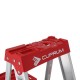 ESCALERA TIJERA ALUM T-III 7' DE 6 ESC - Envío Gratuito