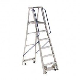 ESCALERA ALUM PLATAFORMA IA 6 ESC - Envío Gratuito