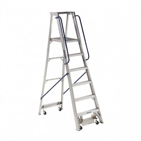 ESCALERA ALUM PLATAFORMA IA 6 ESC - Envío Gratuito