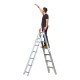 ESCALERA CONVERTIBLE ALUM T-II DE 17' - Envío Gratuito