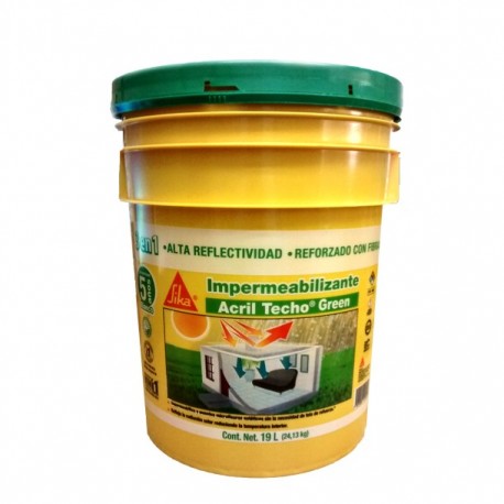 IMPERMEABILIZANTE ACRILTECHO GREEN 19 L - Envío Gratuito