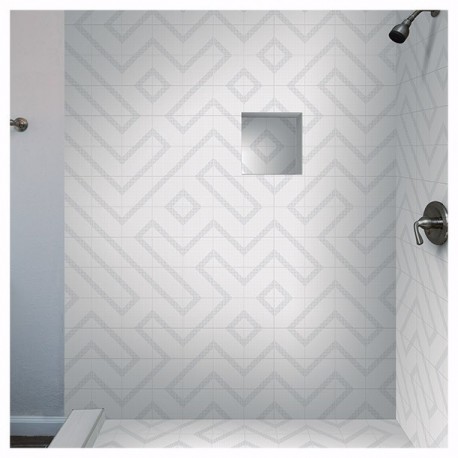 PISO PLAYFULL 20X20 BLANCO 1.50 M2 - Envío Gratuito