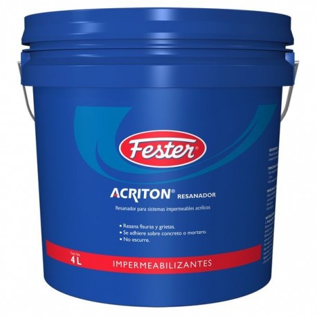 RESANADOR ACRÍLICO FESTER ACRITON 4L - Envío Gratuito