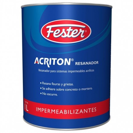 RESANADOR ACRÍLICO FESTER ACRITON 1L - Envío Gratuito