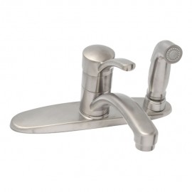 MEZCLADORA COCINA ROCIADOR LATERAL CROMO - Envío Gratuito