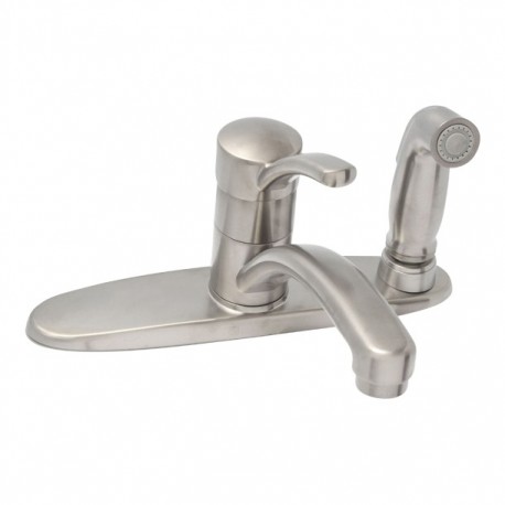 MEZCLADORA COCINA ROCIADOR LATERAL CROMO - Envío Gratuito