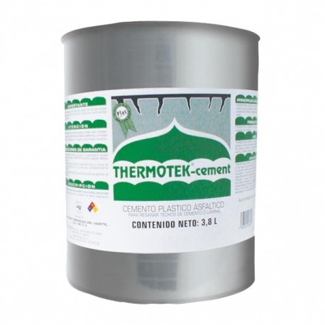 THERMOTEK CEMENTO PLASTICO GALON - Envío Gratuito