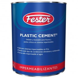 SELLADOR Y CALAFATEADOR FESTER PLASTIC CEMENT 4L - Envío Gratuito