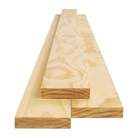 MADERA DIMENSIONADA PINO 1 2"X4"X8' - Envío Gratuito