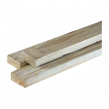 PRIME MADERA TRATADA 2" X 6" X 8 PIES - Envío Gratuito