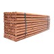 MADERA TRATADA POSTE 3.5 X 5-8 - Envío Gratuito