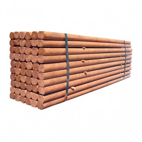 MADERA TRATADA POSTE 3.5 X 5-8 - Envío Gratuito