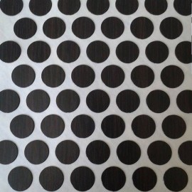 TAPON AUTOADH. WENGE HOJA CON 52 PIEZAS - Envío Gratuito