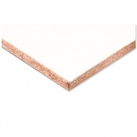 MELÁMINA BLANCA 2 CARAS 1/2""" - Envío Gratuito