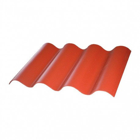 TEJA FIBROLIT 5.4 KG TERRACOTA - Envío Gratuito