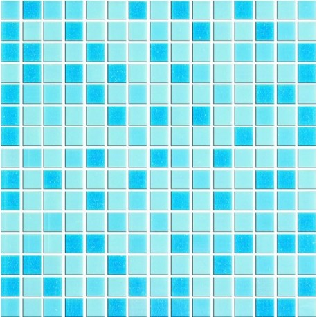 MOSAICO ALEZIO CIELO 1X1 CM 2.09M2 - Envío Gratuito