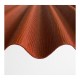 LÁMINA ONDURA PREMIUM MIDWEST ROJO 2.00 X 1.23 M - Envío Gratuito