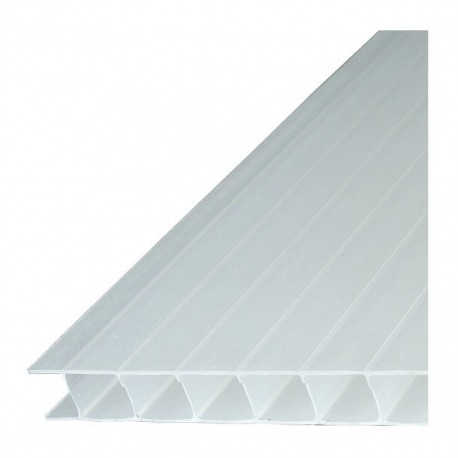 LÁMINA POLICARBONATO BLANCO 122 X 244 CM - Envío Gratuito