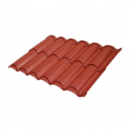 TEJA ESPAÑOLA ROJO 1.12 X 2.44 M - Envío Gratuito