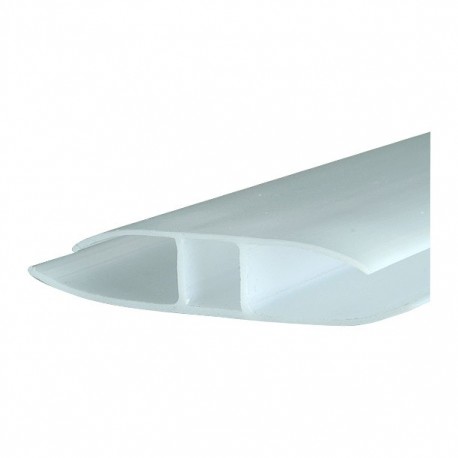 PERFIL H POLICARBONATO 3.66M X 6MM - Envío Gratuito