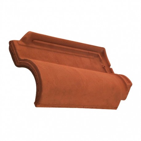 TEJA PORTUGUESA COLOR ROJO 41 X 25 CM ARCILLA - Envío Gratuito