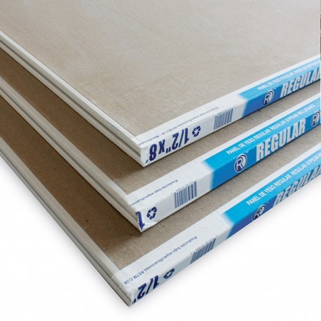 PANEL DE YESO ESTÁNDAR 1/2" - Envío Gratuito