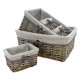 SET DE 5 CANASTAS DECORATIVAS - Envío Gratuito