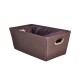 GAVETA ORGANIZADORA CHOCOLATE 13X17X33CM - Envío Gratuito