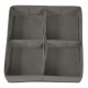 ORGANIZADOR AJUST. 16 ESPACIOS DELUXE CAFÉ 30X30X10CM - Envío Gratuito