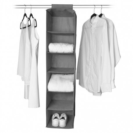 ORGANIZADOR DE 6 NIVELES DELUXE GRIS 30X30X120CM - Envío Gratuito