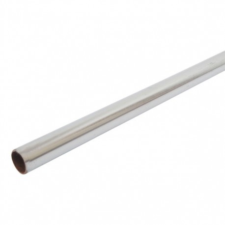 TUBO ACERO CROMADO DE 1/2" 3 M - Envío Gratuito