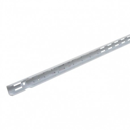 RIEL METÁLICO VERTICAL DE 122 CM BLANCO - Envío Gratuito